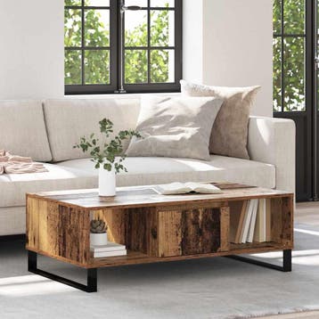 vidaXL Salontafel Oudhout 104 x 60 x 35 cm Bewerkt hout, Verzenden, Nieuw