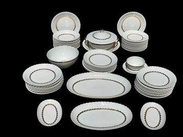 Georges Boyer Limoges - Tafelservies voor 12 (56) -