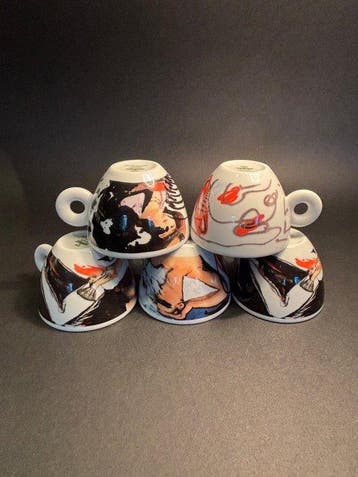 Illy - andrea manetti - Koffiekopje (5) - Porselein -