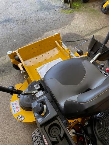 zitmaaier hustler dash 48 splinternieuw, Nieuw, Hustler, Mulchfunctie, 120 cm of meer