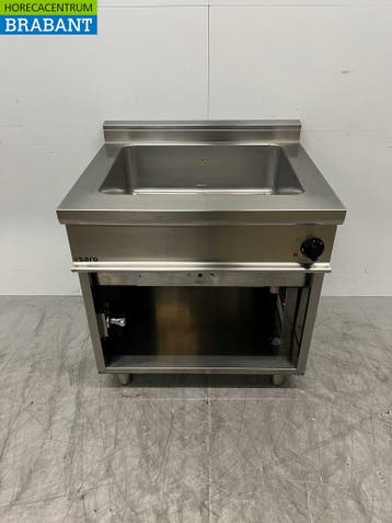 Saro Bain marie inox 2/1 GN 230V Horeca, Verzenden