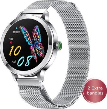 2dekans | Golden Sound - Smartwatch Dames - 40mm -, Handtassen en Accessoires, Smartwatches, Ophalen of Verzenden, Nieuw