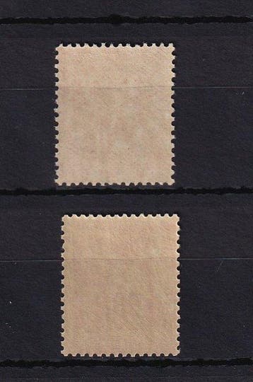 France 1884 - sans charnière, les 2 nuances du 20c sage type, Gestempeld