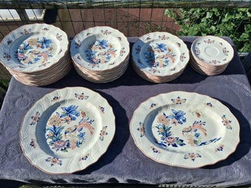 Keramis Boch - Tafelservies voor 12 - Keramiek - Large Boch