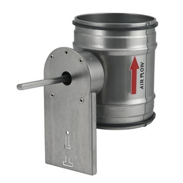 Regelklep Ø 250mm met motorstoel, Doe-het-zelf en Bouw, Verzenden, Nieuw