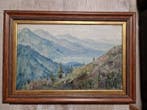 Ion Marinescu Valsan (1865-1936) - Mountain Landscape, Antiek en Kunst