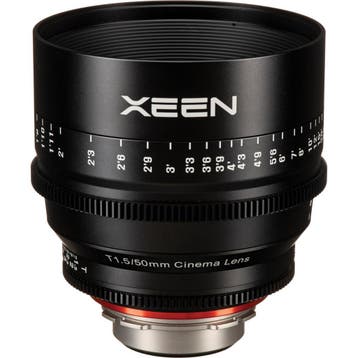 XEEN 50mm T1.5 PL (Feet) Objectief, Ophalen of Verzenden, Nieuw, Standaardlens