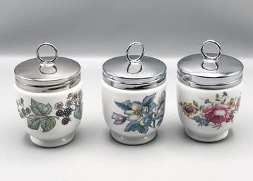Royal Worcester - Ontbijtservies (3) - Porselein - Gekookt