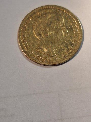Portugal. D. Pedro V (1853-1861). 2000 Reis 1856