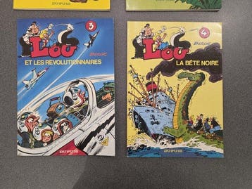 Lou T1 à T4 - 4x B - 4 Albums - EO - 1979/1982, Livres