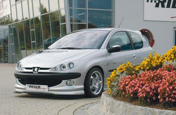 Rieger frontspoiler | 206: 09.98-05.06 - Cabrio CC, Sedan |, Verzenden