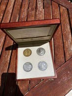 Italie. Cofanetto di 4 medaglie in bronzo per l’Edizione