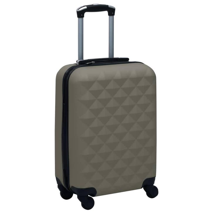 vidaXL Harde koffer ABS antraciet, Handtassen en Accessoires, Koffers, Nieuw, Verzenden