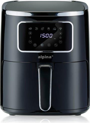 2dekans | alpina Airfryer 4.5L- Heteluchtfriteuse voor 3 tot, Ophalen of Verzenden, Nieuw