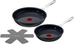 Tefal Jamie Oliver braadpannen set keramisch 24 + 28 cm -..., Verzenden, Nieuw