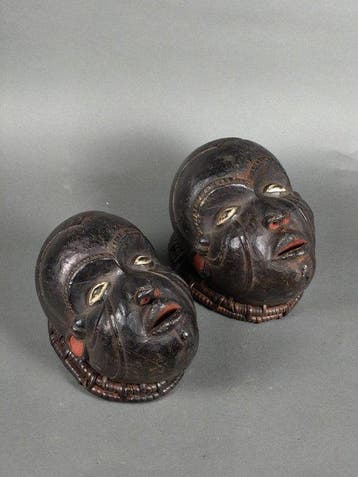 superbe tête - ekoi - Nigeria (Sans prix de réserve)
