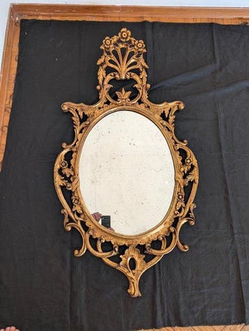 Miroir mural - Bois