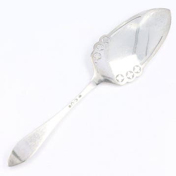 H. Hooijkaas. - Taartschep - .833 zilver - 1920-1930