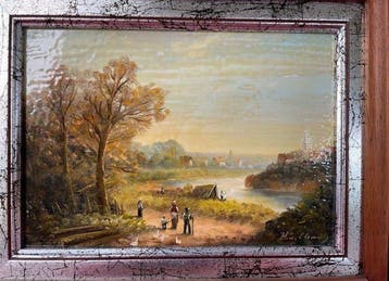 German school (XX), signed H. G. Clemens - Ländliche