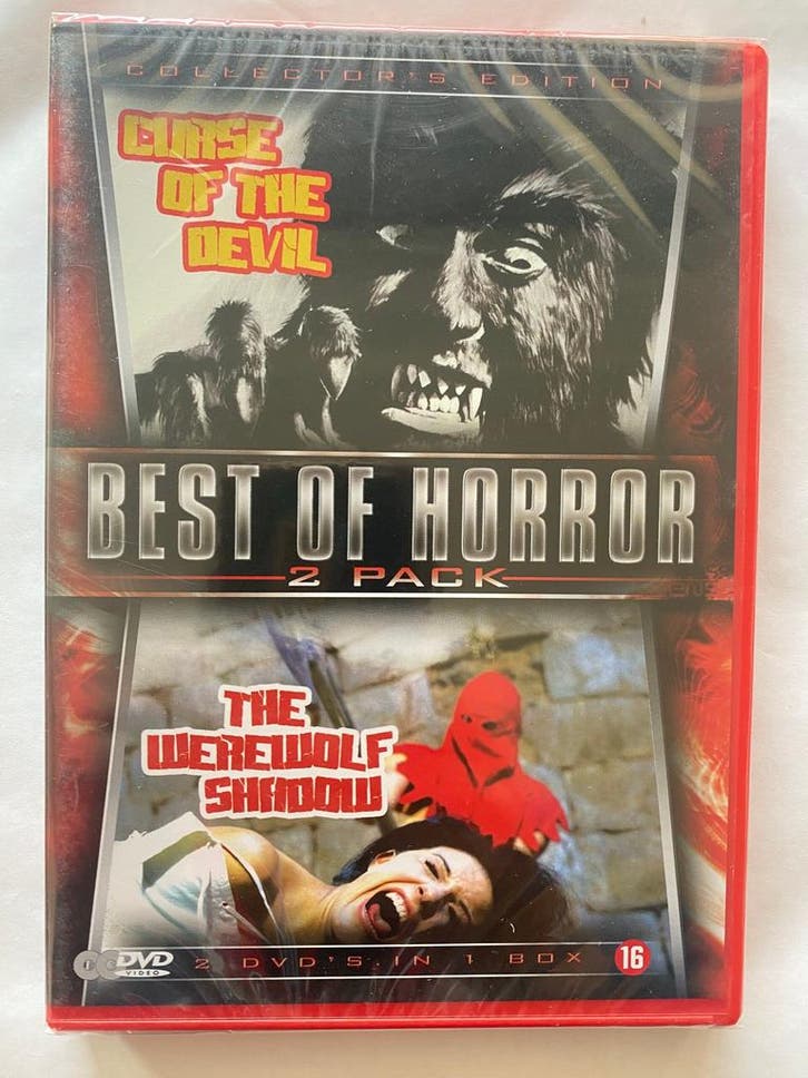 BEST OF HORROR: CURSE OF THE DEVIL / THE WEREWOLF SHADOW, Cd's en Dvd's, Dvd's | Overige Dvd's, Gebruikt
