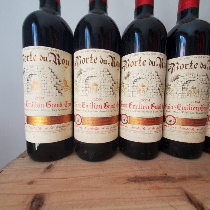 2004 Chateau Porte du Roy - Saint-Émilion Grand Cru - 6, Verzamelen, Wijnen