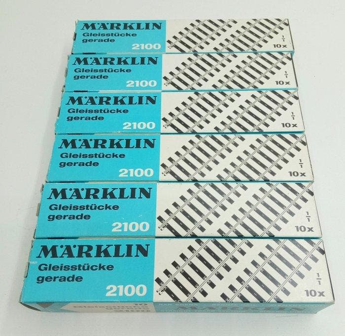 Märklin H0 - 2100 - Modeltreinsporen (60) - K tracks -, Hobby en Vrije tijd, Modeltreinen | H0