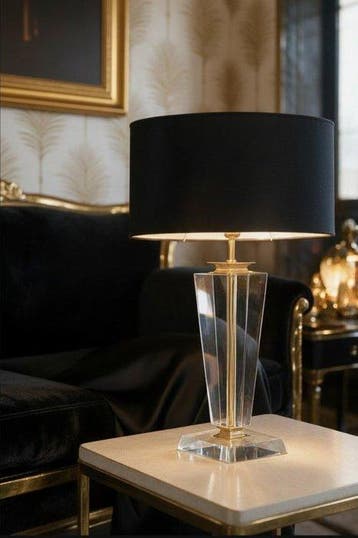Lamp - Stijl Hollywood Regency - Zeldzaam model - Lucite,