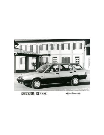 1984 ALFA ROMEO 33 1.5 4X4 PERSFOTO