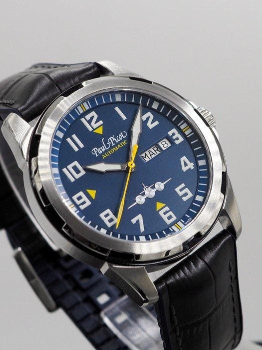 Paul Picot - Pilot - Zonder minimumprijs - Brand New *, Bijoux, Sacs & Beauté, Montres | Hommes