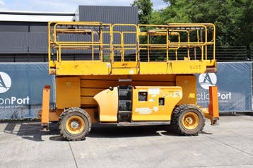 Veiling: Schaarhoogwerker JLG 4394RT Diesel 12.0m 2006, Ophalen