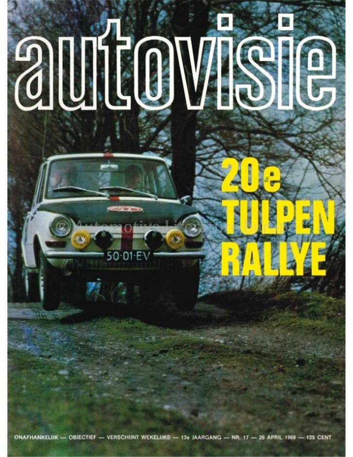 1968 AUTOVISIE MAGAZINE 17 NEDERLANDS, Livres, Autos | Brochures & Magazines, Enlèvement ou Envoi