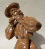 Ditmar Urbach - Figure - Pastore che suona il flauto -, Antiek en Kunst