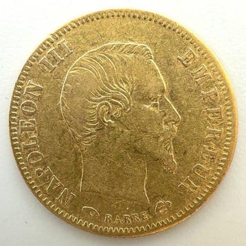 Frankrijk. Napoléon III. 5 Francs 1856-A, Paris (Zonder