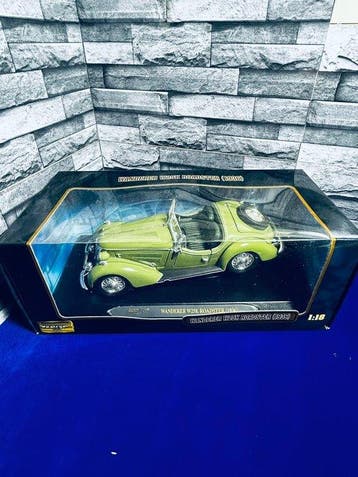 Ricko 1:18 - Modelauto - Wanderer W25K Roadster (1936)