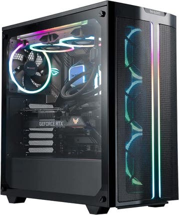 Refurbished Game PC - AMD Ryzen 5 Pro 2600X - RTX 3050 6G..., Ophalen of Verzenden, Gebruikt