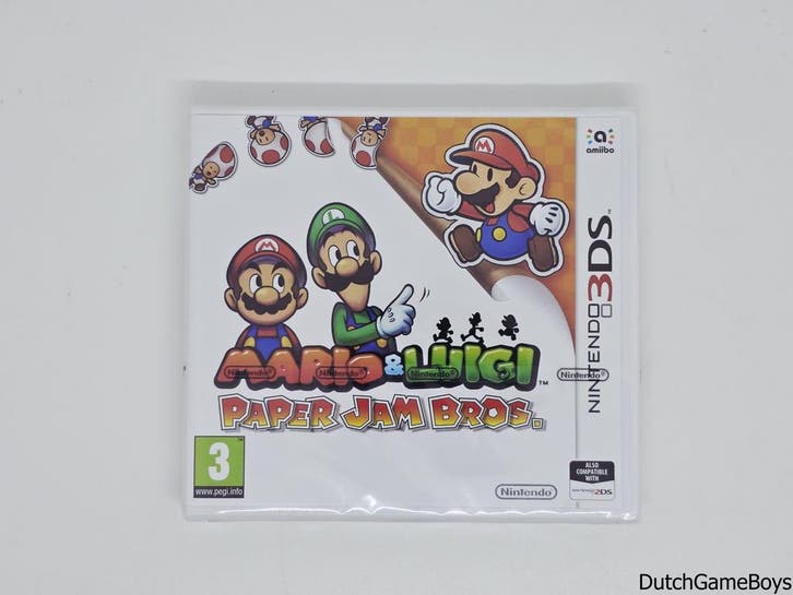 Nintendo 3DS - Mario & Luigi : Paper Jam Bros. - UKV - New &, Consoles de jeu & Jeux vidéo, Jeux | Nintendo 2DS & 3DS, Envoi