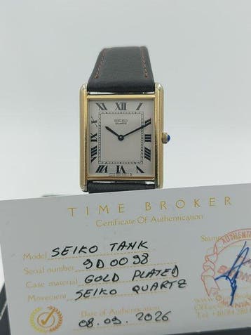 Seiko - Tank - Zonder minimumprijs - Unisex - 1990-1999