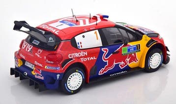 Norev 1:18 - Modelauto - Citroen C3 WRC Nr# 1 Winner Rally