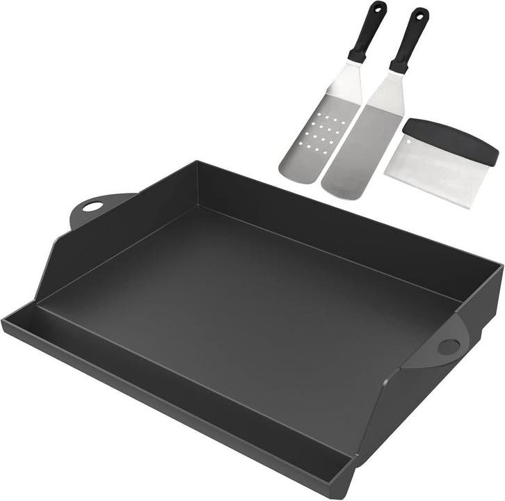 Gietijzer Plancha BBQ 4mm | Retour deal | 54% KORTING, Elektronische apparatuur, Grillplaten, Zo goed als nieuw, Verzenden