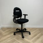 refurbished Ahrend 220 ergonomische bureustoel, zwart, Huis en Inrichting, Ergonomisch, Gebruikt, Zwart, Bureaustoel