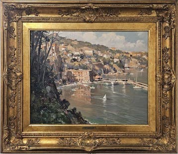 Enrico Aprile (1943-1998) - Veduta di Posillipo