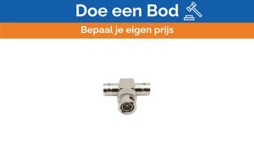 Bieden: BNC T-Adapter UG-274B/U RF Coaxial Connector - Mari, Ophalen of Verzenden, Nieuw