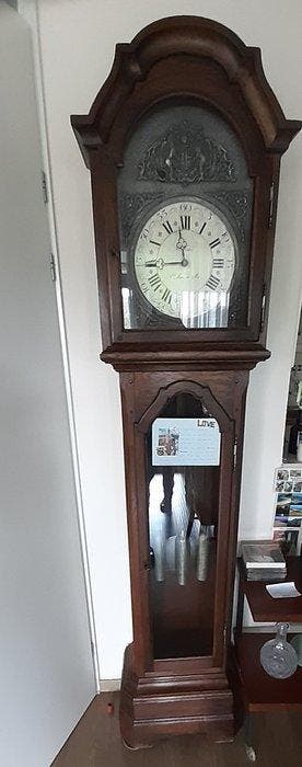 horloge de parquet - E. Foulon - Bois, Laiton - 1850-1900, Antiquités & Art