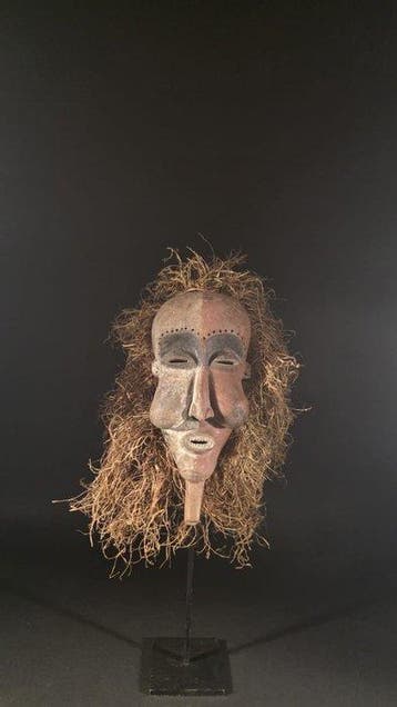 Masker Suku Kakuungu - Mukanda - DR Congo (Zonder