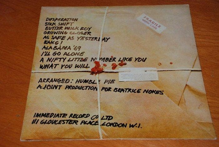 Humble Pie - AS SAFE AS YESTERDAY IS - LP - 1ste persing -, CD & DVD, Vinyles Singles