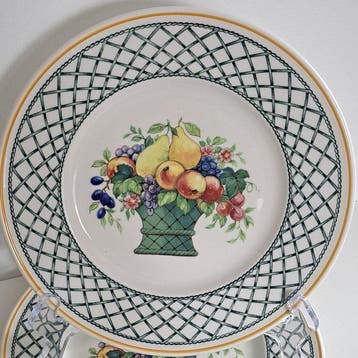 Villeroy & Boch - Assiette de petit-déjeuner (6) - Basket -