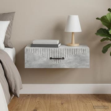 vidaXL Wandgemonteerde Zijtafel 59 x 34,5 x 17 cm Bewerkt, Verzenden, Nieuw