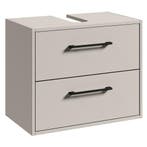 Wastafel Onderkast Florence 60 x 35 x 47 cm - Cashmere, Verzenden, Nieuw