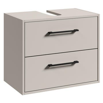 Wastafelkast Florence 60 x 35 x 47 cm - beige, Huis en Inrichting, Verzenden, Nieuw