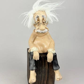 Anna Em - LARGE -Albert Einstein…. hand made